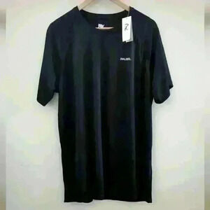 PAUSEL | Men's Black Quick Dry UPF 50 Short Sleeved Rash  Guard